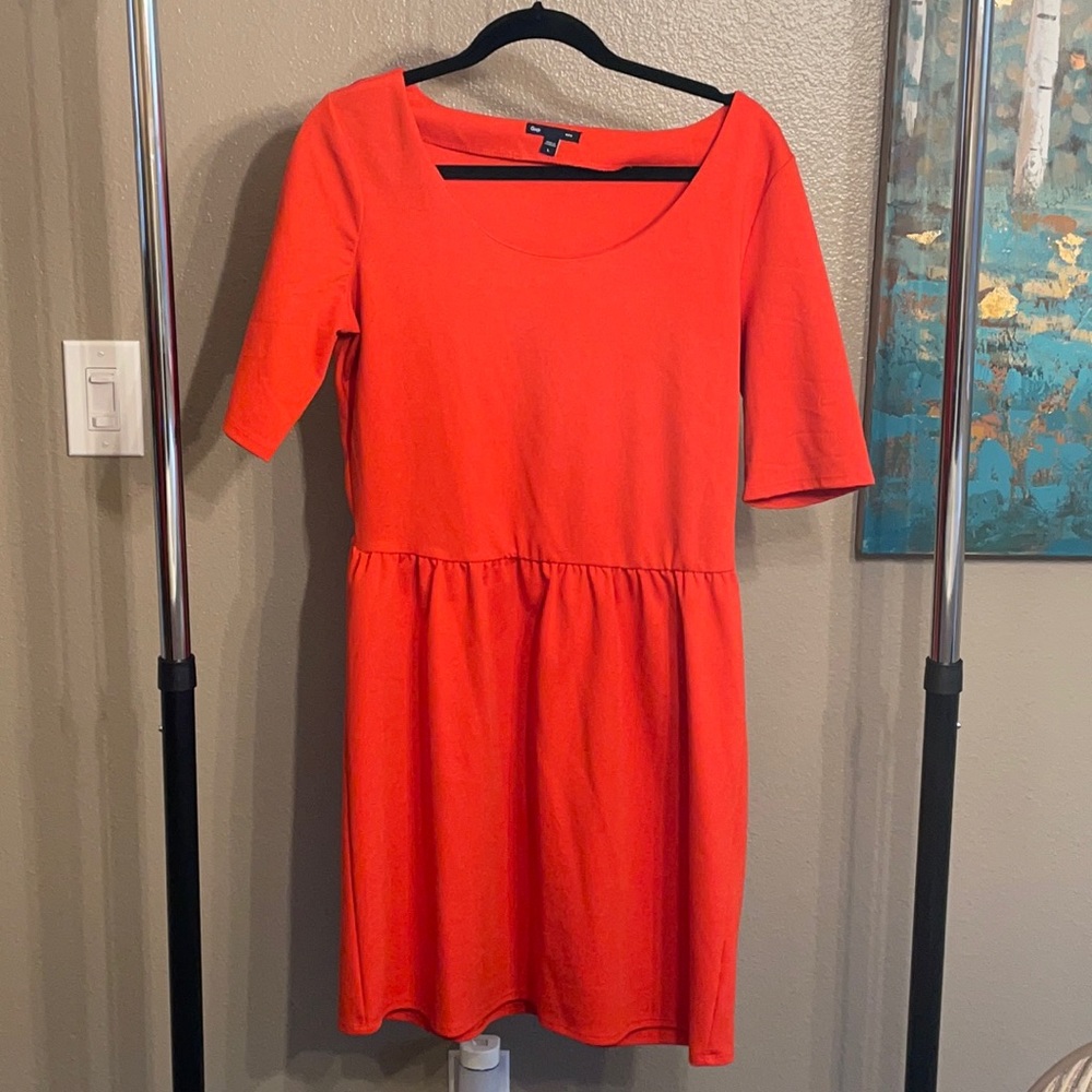 Gap Factory red dress